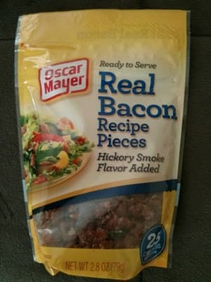 Hickory Smoke Flavor Added Real Bacon Recipe Pieces