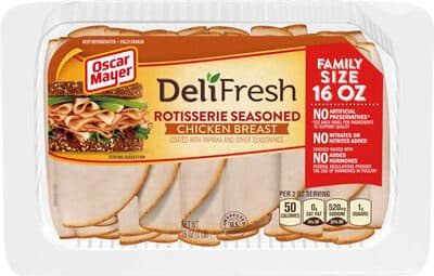 Rotisserie Seasoned Chicken Breast Coated With Paprika And Other Seasonings