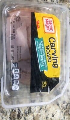Carving Board Applewood Smoked Turkey Breast