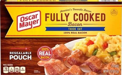 Fully Cooked Thick Cut Bacon