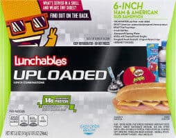 Uploaded ham & american sub sandwich convenience meal