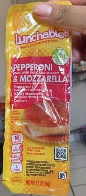 Pepperoni & Mozzarella Crackers