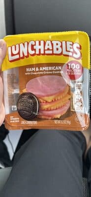 Ham & American with Chocolate Creme Cookies