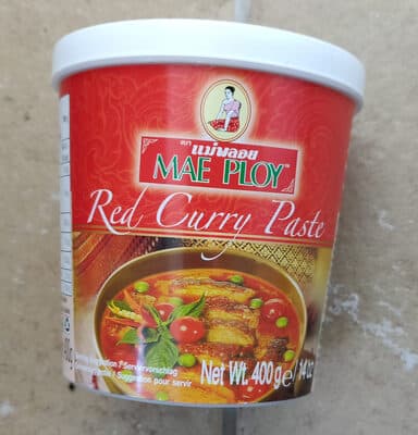 Mae Ploy Red Curry Paste