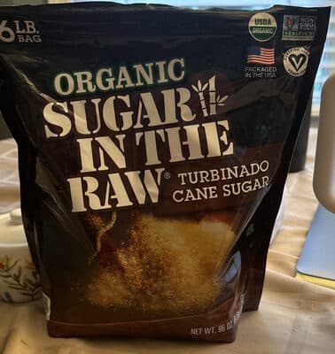 Sugar in the Raw Turbinado Cane Sugar