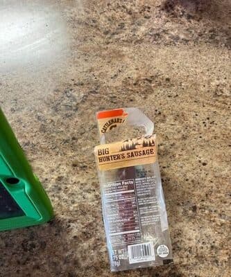 Big hunters sausage