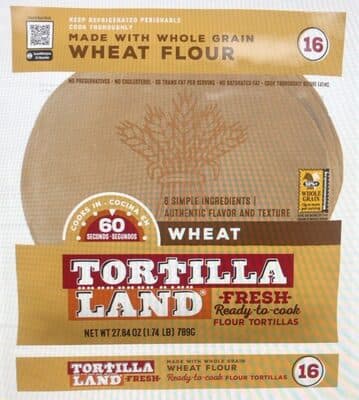 Wheat Flour Tortillas