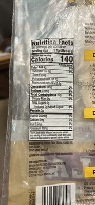 Flour Soft Taco Tortillas