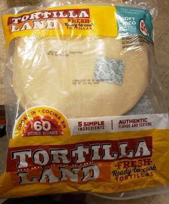Uncooked Flour Tortilla