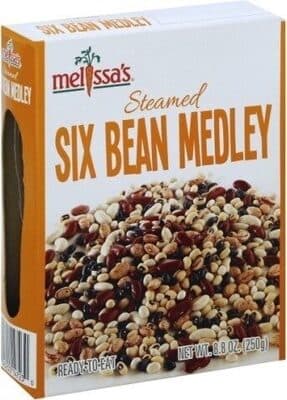 Steamed Six Bean Medley