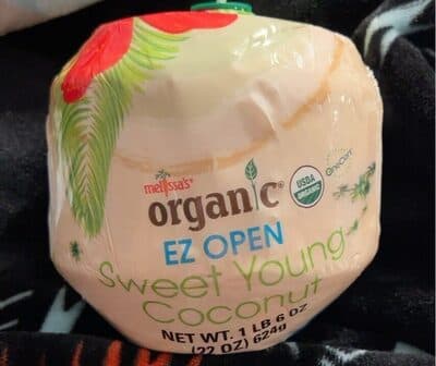 Organic EZ open Sweet Young Coconut