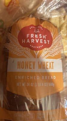 Honey Wheat Enriched Bread