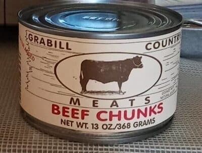 Beef chunks