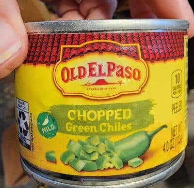 Chopped Green Chili