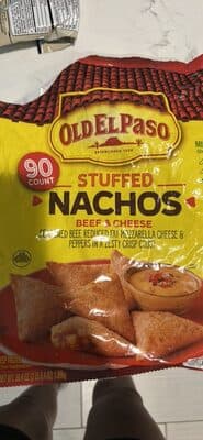 Stuffed Nachos Beef & Cheese