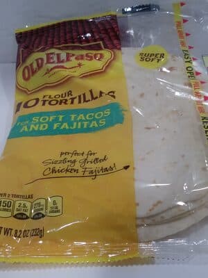 Flour Tortillas for Soft Tacos and Fajitas
