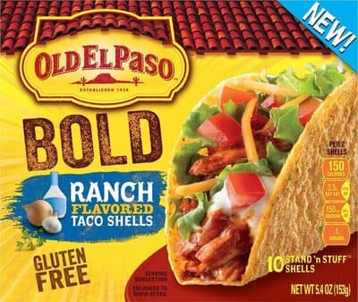 Ranch Flavored Taco Shells