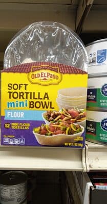 Soft Tortilla Mini Flour Bowl