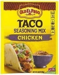 Taco Seasoning Mix, Chicken