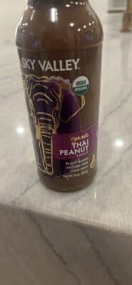 Sky Valley Gluten Free Organic Mild Thai Peanut Sauce