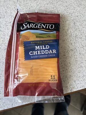 Mild Cheddar Sliced Natural Cheese