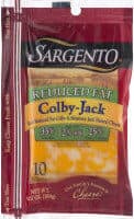 Sliced Reduced Fat Colby-Jack Natural Cheese