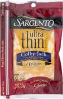 Colby-Jack Ultra Thin Natural Cheese Slices