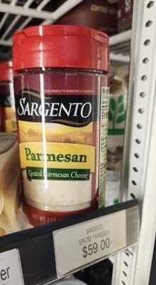 Sargento Parmesan Grated Cheese