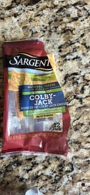 Colby-Jack Reduced Fat Natural Cheese Sticks