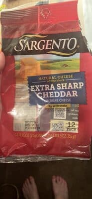 Natural Cheddar Cheese Sticks