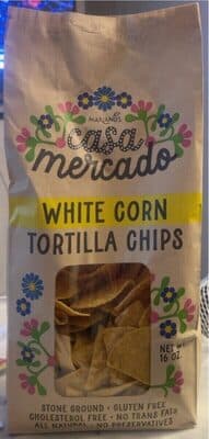 White corn tortilla chips