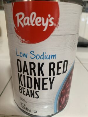 Low Sodium Dark Red Kidney Beans