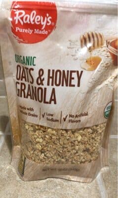Organic Oats & Honey Granola