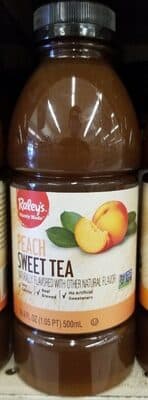 Peach Flavored Sweet Tea