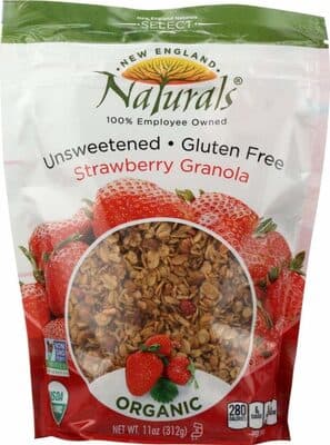 Unsweetened Strawberry Granola