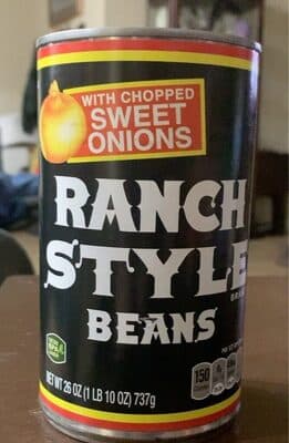 Beans With Chopped Sweet Onions