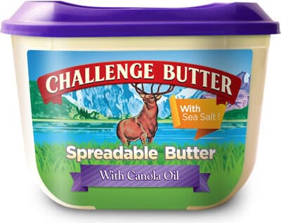 Spreadable Butter With Canola Oil With Sea Salt