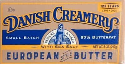 European Style Butter With Sea Salt