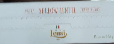 Yellow Lentil Penne Rigate