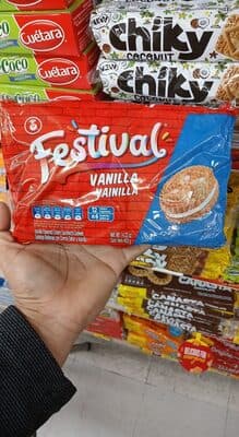 Vanilla Flavored Cream Sandwich Cookies