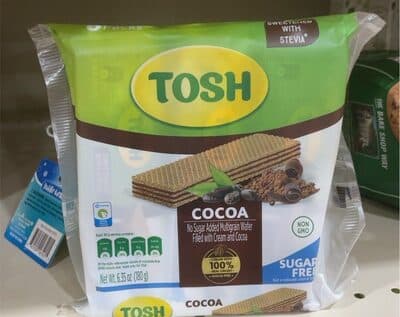 Tosh cocoa wafers