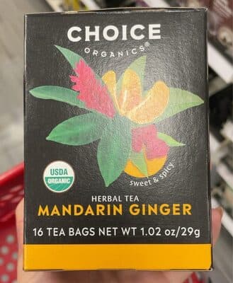 Mandarin Ginger Herbal Tea