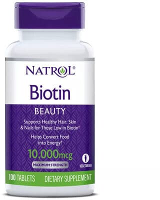 Biotin 10,000 Mcg Tablets