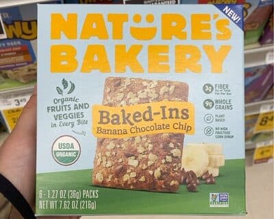 Banana Chocolate Chip Baked-ins