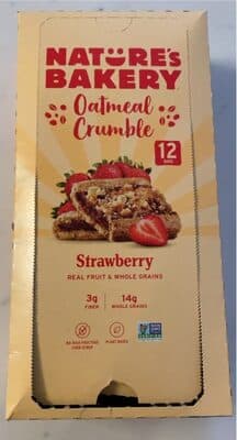 Strawberry Oatmeal Crumble Bars