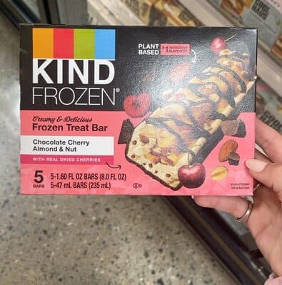 Chocolate Cherry Almond & Nut Frozen Treat Bar