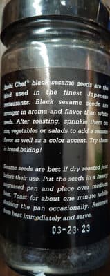 Black Sesame Seeds