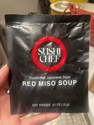 Sushi Chef, Red Miso Soup