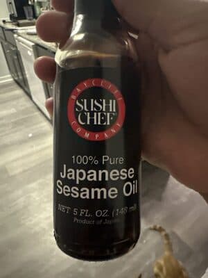 100% PURE JAPANESE SESAME OIL