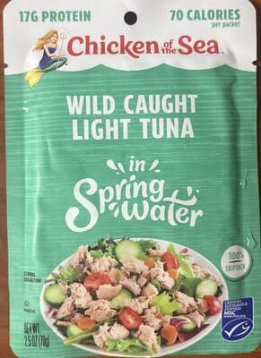 Wild Caught Light Tuna in Spring Water